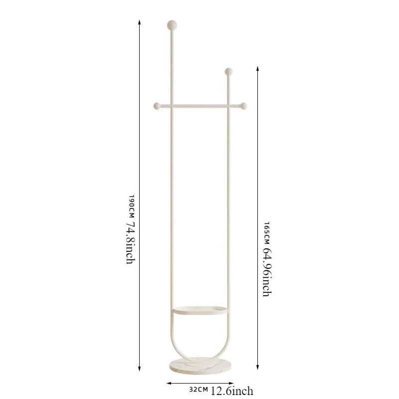 Porte-Manteau Sur Pied Métal Halliss